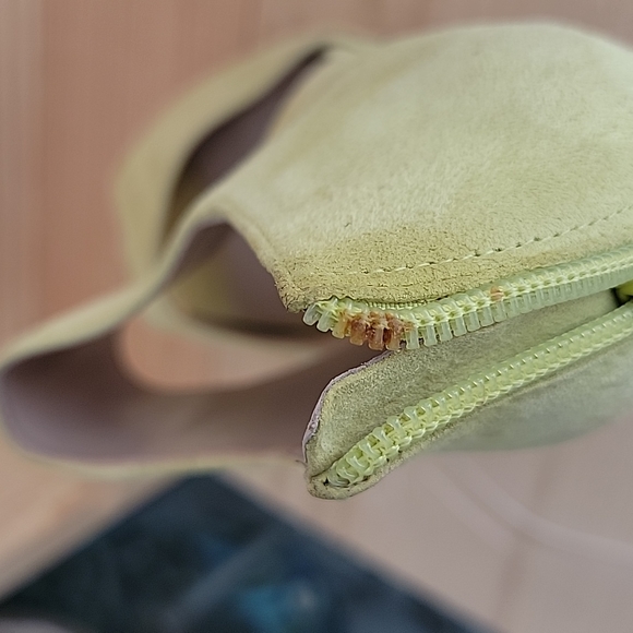 BCBGENERATION sz7.5 Helara Lime Green Leather Platform - Picture 9 of 13